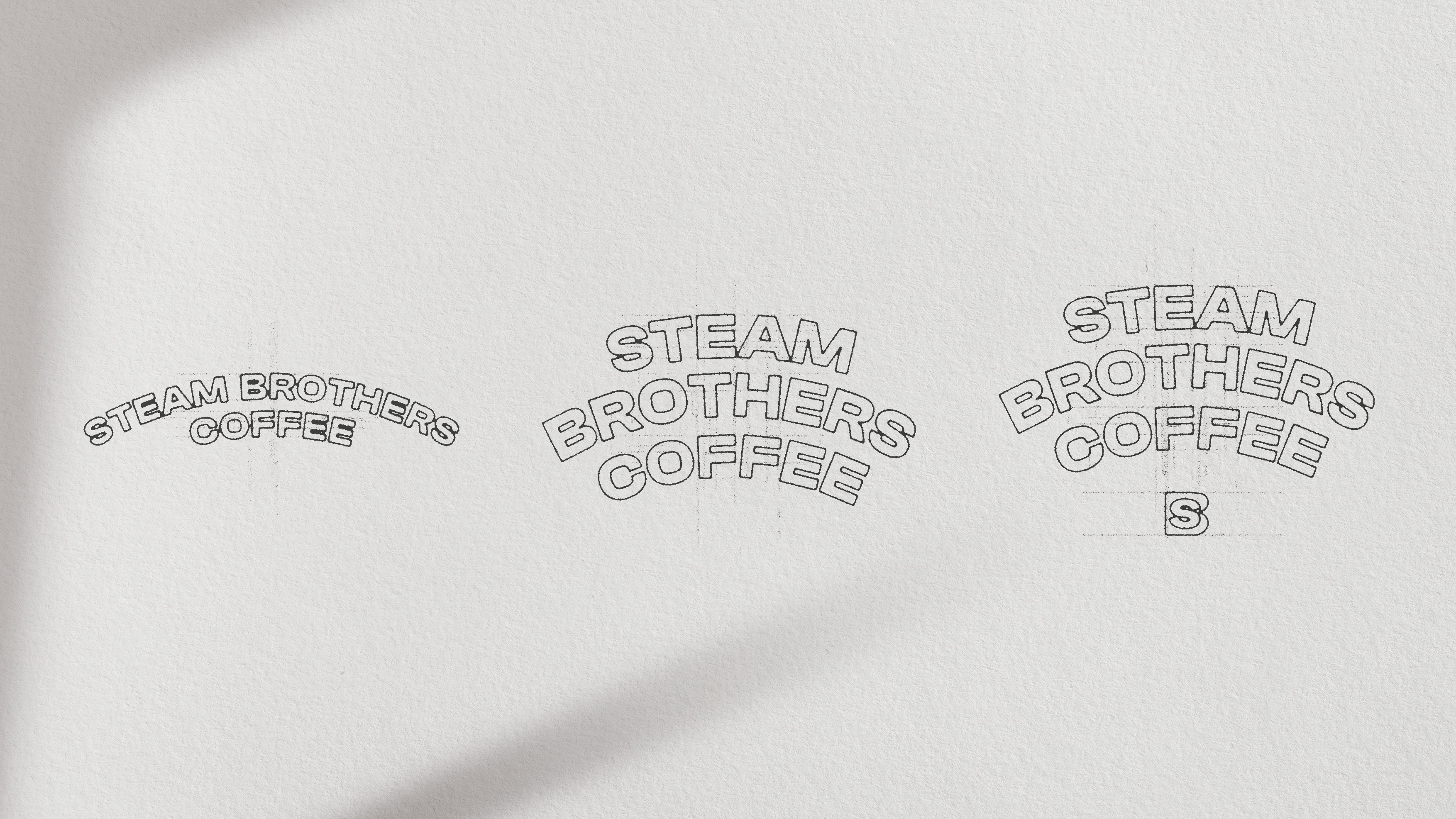 Steam Brothers Coffee — branding design, image