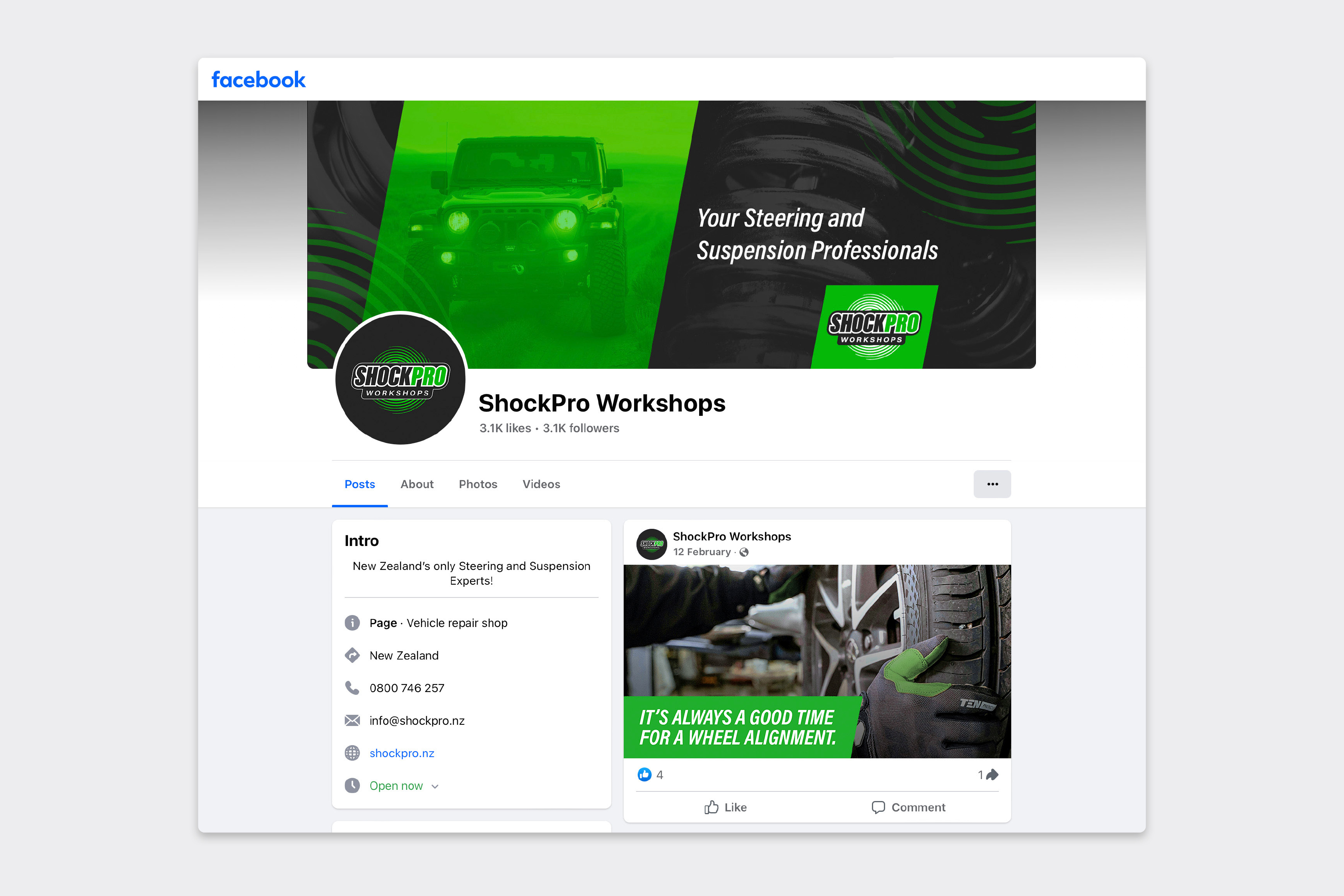 ShockPro Workshops — automotive branding design, image 2
