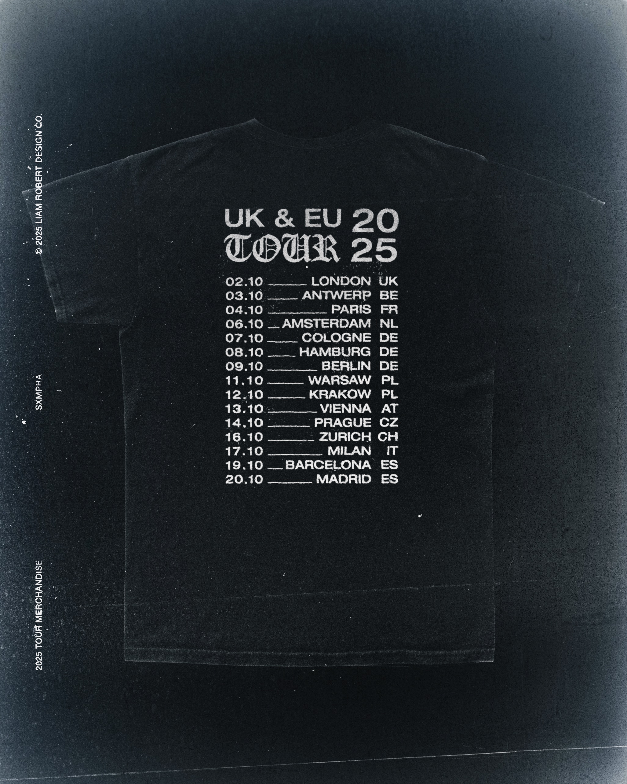 SXMPRA Tour Merch Collection